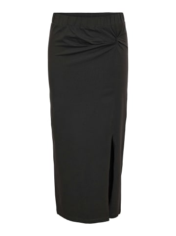 Noisy may Eleganter Maxi Rock Elastischer Bund mit Seitenschlitz in Dunkelblau