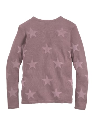 Kidsworld Strickpullover in rosa gemustert