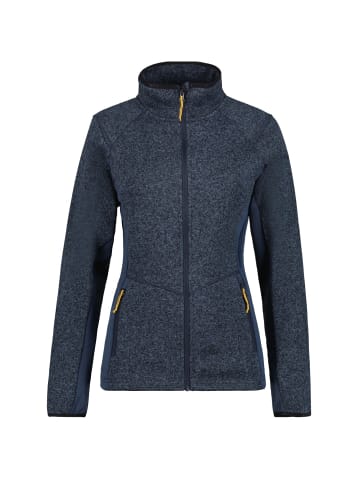 Icepeak Strickfleecejacke Bleeker Midlayer in Dunkelblau