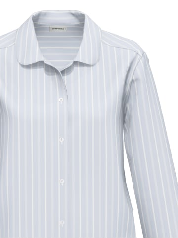 Seidensticker Pyjama Lang in zen blue