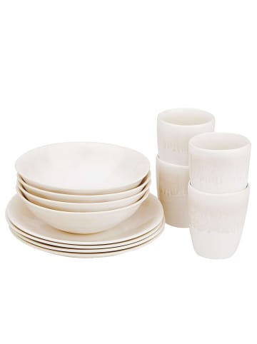 Butlers Butlers Geschirr-Set ATLANTIS 12-tlg. in Beige