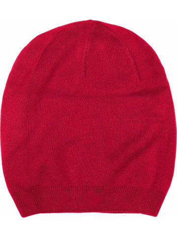 styleBREAKER Strick Beanie Mütze in Rot