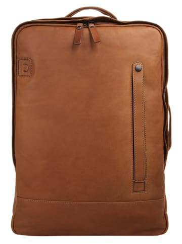 X-ZONE Business Rucksack in cognac