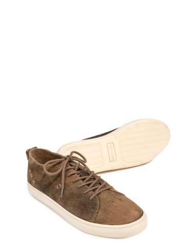 Stockerpoint Haferlschuhe "Brady" in tabak gespeckt