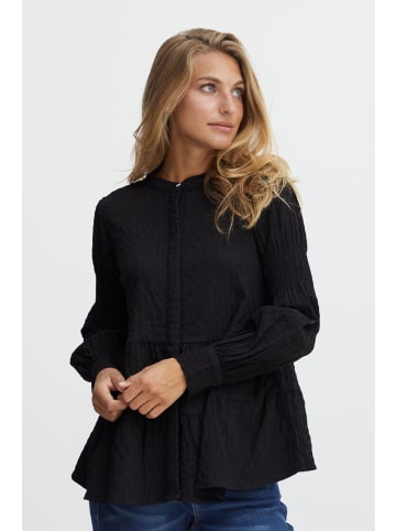 Fransa Langarmbluse FRJULIE BL 1 20611035  Langarmbluse mit Details in schwarz