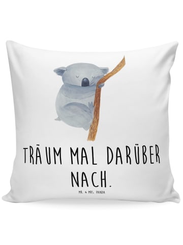 Mr. & Mrs. Panda Couchkissen Koalabär mit Spruch in Weiß