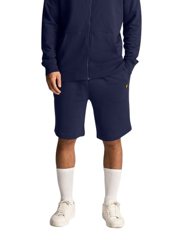 Lyle & Scott Sportshorts in Blau