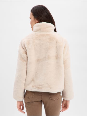 NÜMPH Teddyfelljacke NUWinda in ecru - 0002