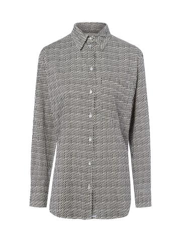 Marc O'Polo Bluse in schwarz ecru