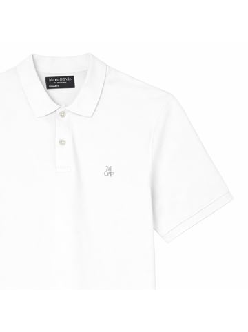 Marc O'Polo Poloshirt 1er Pack in Weiß