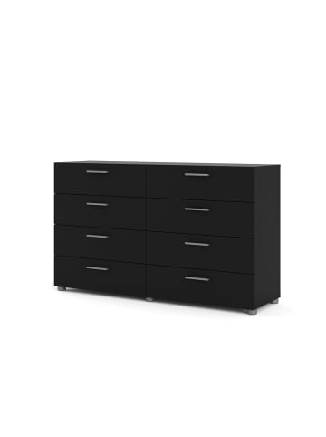 ebuy24 Kommode Petra Schwarz 140 x 40 cm