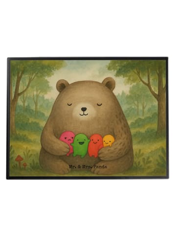 Mr. & Mrs. Panda Malunterlage Bär Gefühl Design ohne Spruch in Weiß