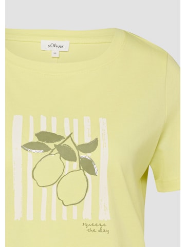 s.Oliver T-Shirt in 71D0_limettengrün