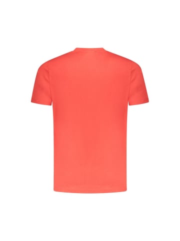 cavalli CLASS Rotes Baumwoll-T-Shirt