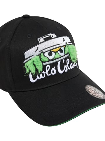 Carlo Colucci Baseball Cap Deiaco in Schwarz