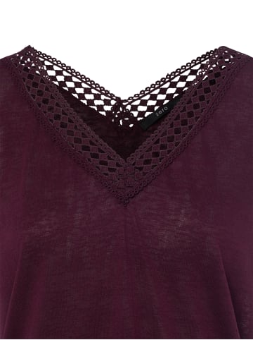 Zero Shirt in aubergine