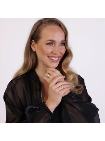 Lucardi 585 Gold Ohrringe Rund