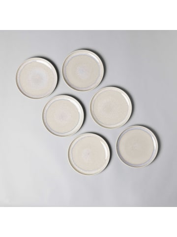 like. by Villeroy & Boch 12er Set Tafelservice Perlemor Sand in beige