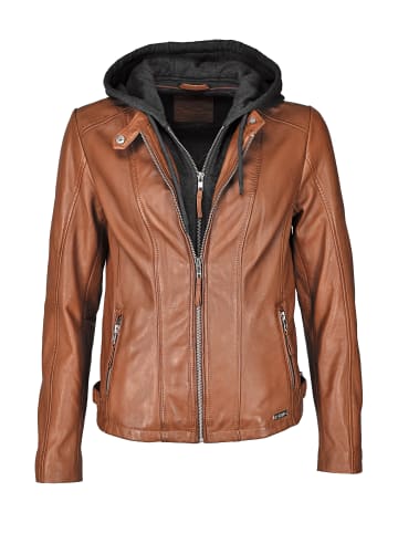 Mustang Lederjacke 31020256 in cognac