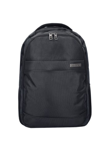 D&N Basic Rucksack 46 cm Laptopfach in schwarz