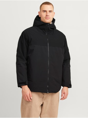 JACK & JONES PLUS Gefütterte Jacke in Black