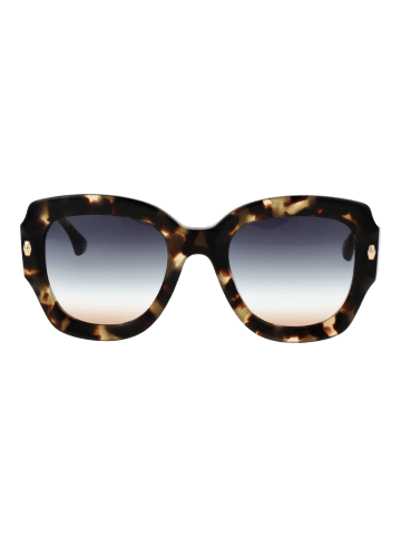 Ana Hickmann Sonnenbrille Schmetterling Havanna