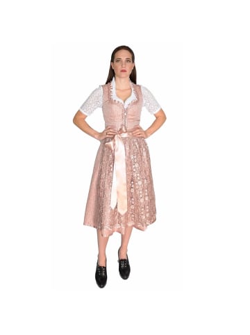 Country Line Midi Dirndl in Rosa