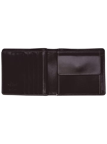 Golden Head Bari Geldbörse RFID Schutz Leder 11.5 cm chocolate