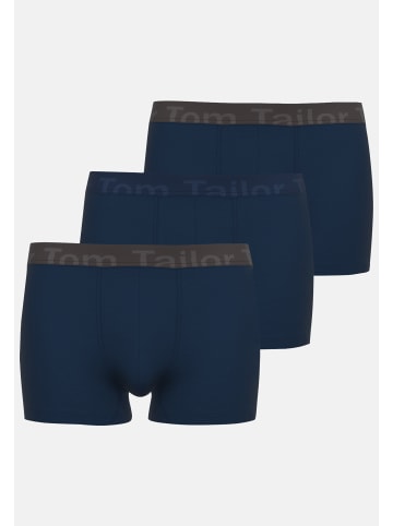 Tom Tailor Pants 3Er Pack Buffer in blau-dunkel-uni