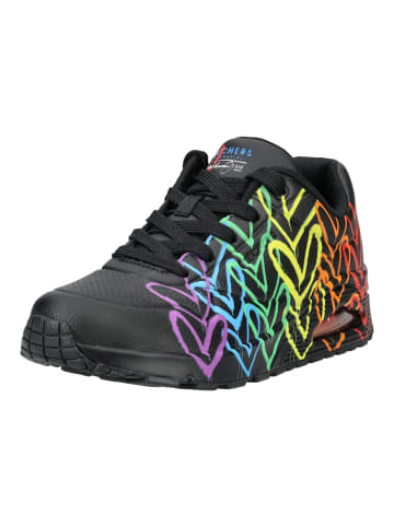 Skechers Sneaker in Schwarz Multi