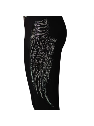 Roberto Geissini Wings Damen Leggins Schwarz