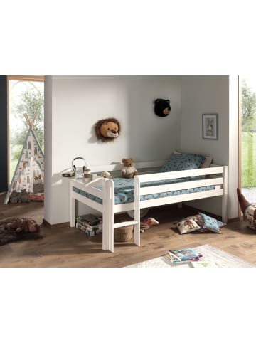 58 aufm Kessel KOJENBETT Karolina 208x83x105 aus Massivholz in Weiß
