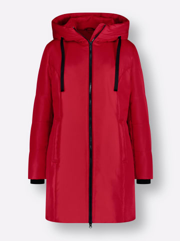 Sieh an! Longjacke in rot