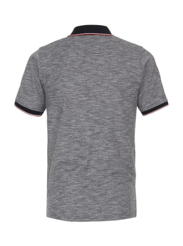 CASAMODA Polo-Shirt in graues Mittelblau