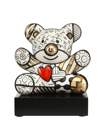 Goebel Figur " Romero Britto Golden Truly Yours " in Bunt