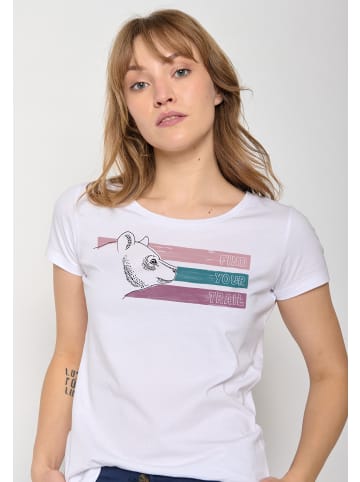 GreenBomb Loves Animal Bear Trail in Weiß