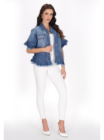 faina Women Jacket in blue