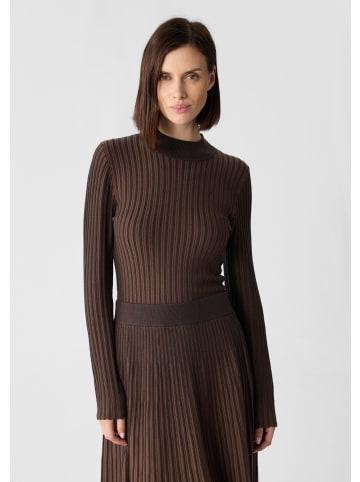 comma Strickpullover in 89X8_dunkelbraun