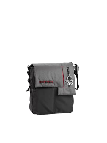 Okiedog Wickeltasche "nine2five Paige" in Grau/Schwarz