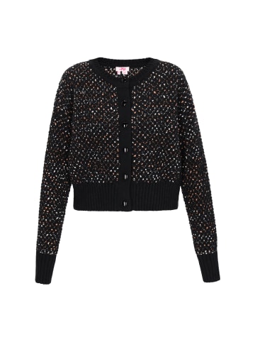 myMo Cardigan in black melange