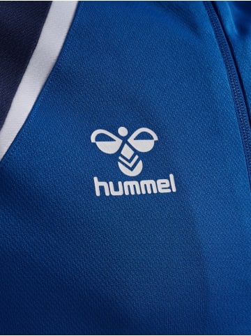 Hummel Trainingsjacke "Hmllead 2.0 Zip Hoodie" in Blau