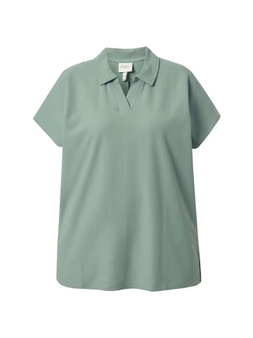Ulla Popken Poloshirt in mintgrün