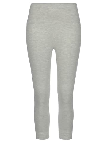 LASCANA Caprileggings in hellgrau-meliert