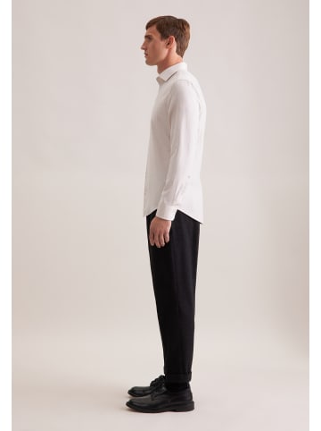 Seidensticker Flanellhemd Shaped in Beige