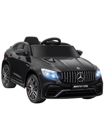 HOMCOM Mercedes-Benz AMG Elektroauto Schwarz