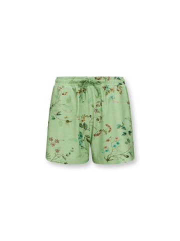 PiP Studio Shorts für Damen Bob Kawai Flower in Light Green