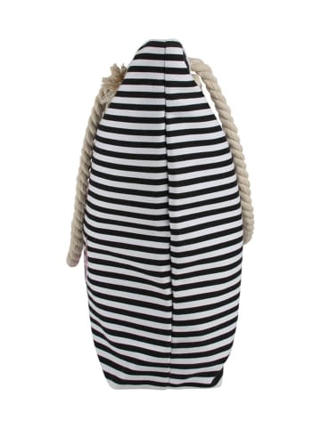 Yuhu Strandtasche Totebag in Schwarz
