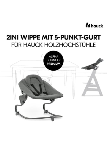 Hauck Alpha Plus Vanilla 4-tlg. Newborn Set - Hochstuhl in beige