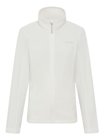 Fleecejacke in woll weiß