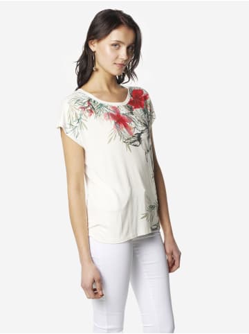 KOROSHI Damen Tshirt in weiß